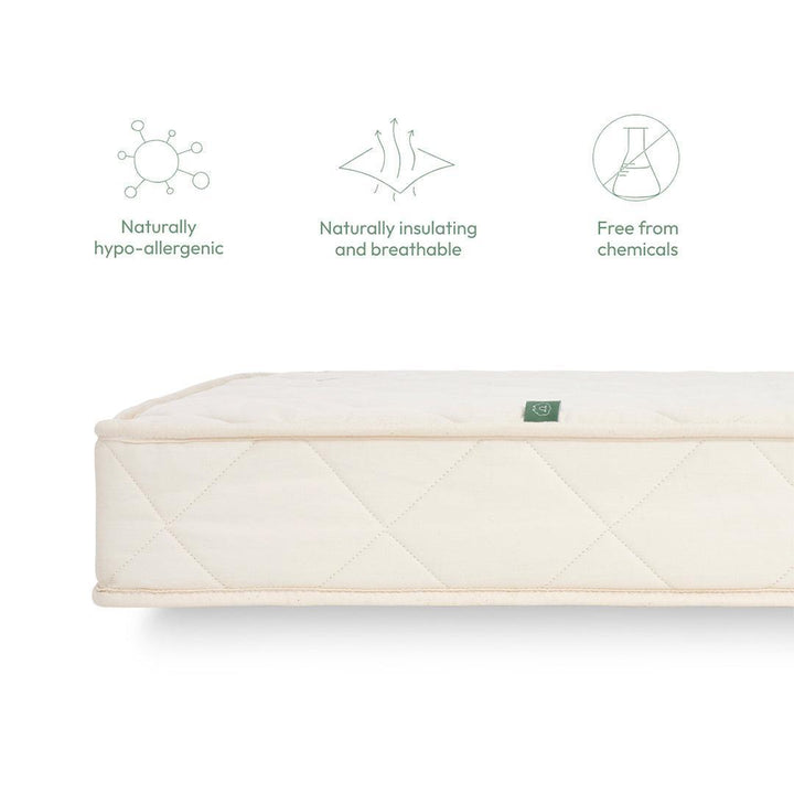 The Little Green Sheep Natural Junior Mattress 90x190cm-Mattresses- | Natural Baby Shower