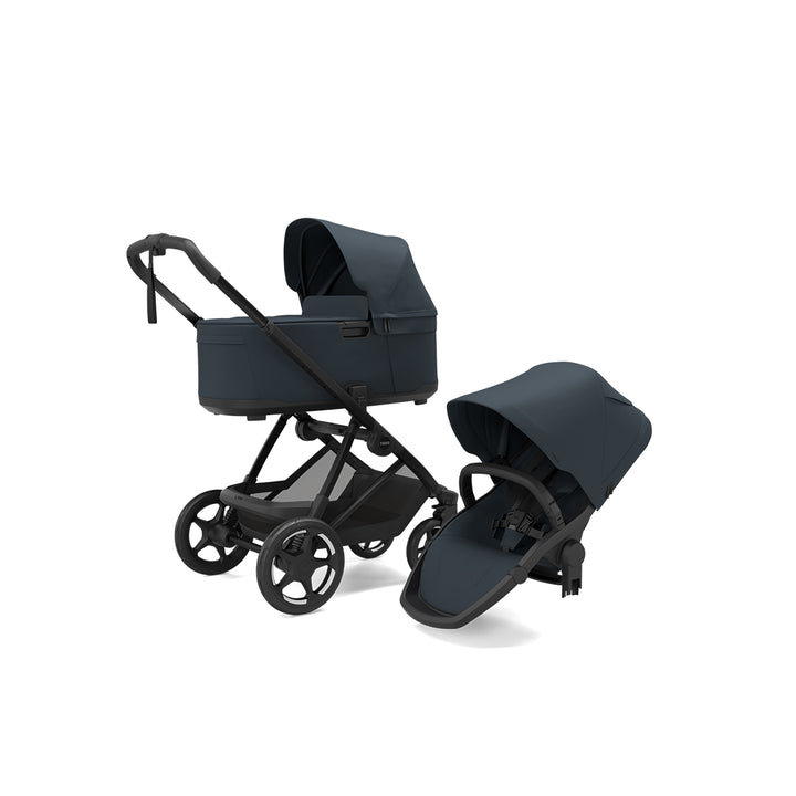 Thule Charm 2-In-1 Stroller - Darkest Blue-Strollers-Darkest Blue-One Size | Natural Baby Shower