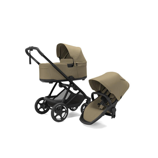 Thule Charm 2-In-1 Stroller - Faded Khaki-Strollers-Faded Khaki-One Size | Natural Baby Shower