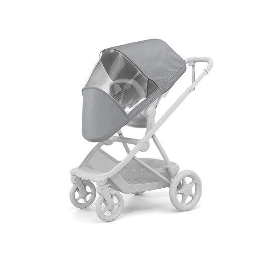 Thule Charm Stroller Rain Cover - Clear-Raincovers-Clear-One Size | Natural Baby Shower