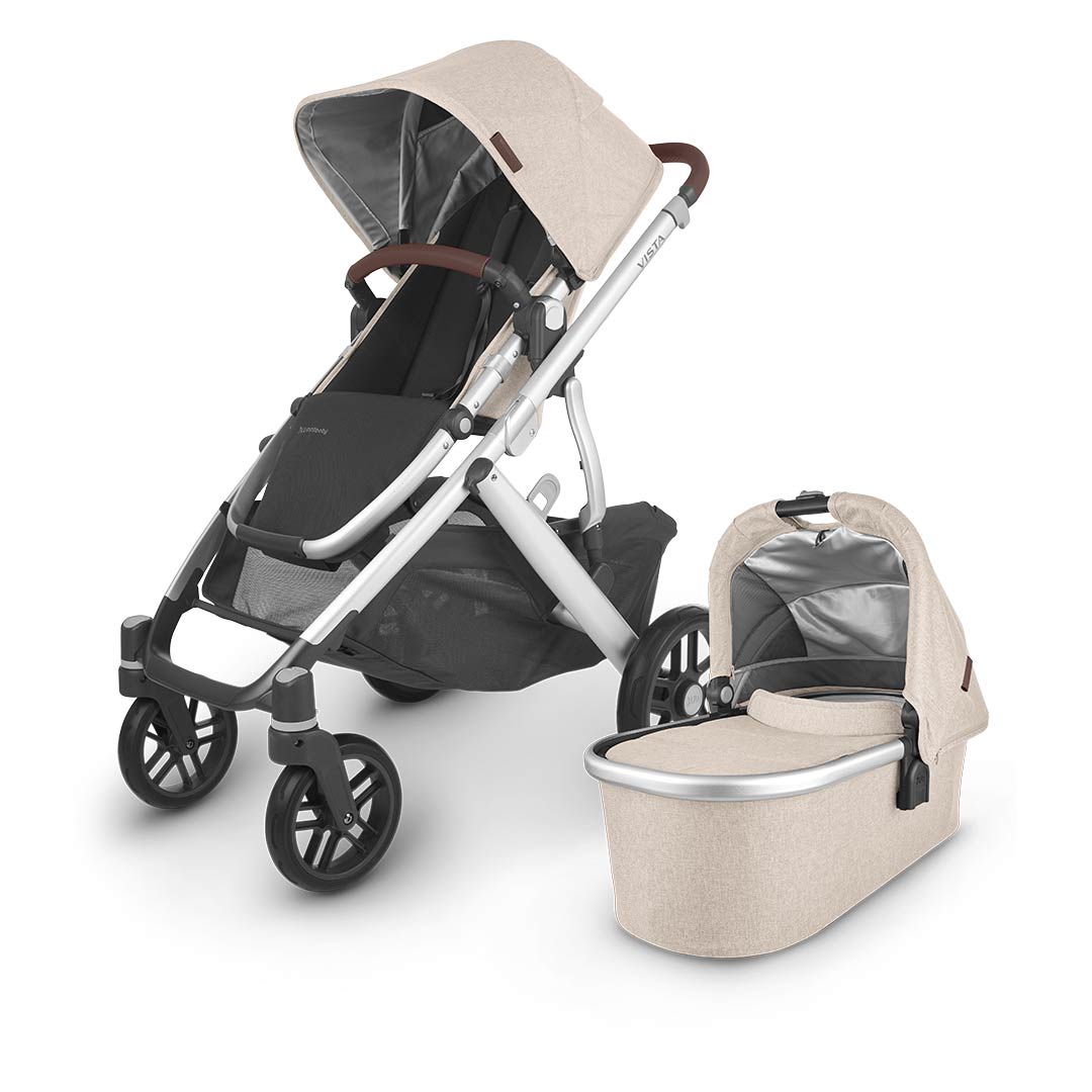 UPPAbaby VISTA + Pebble 360 Pro Travel System - Declan-Travel Systems-No Base-1x Carrycot | Natural Baby Shower