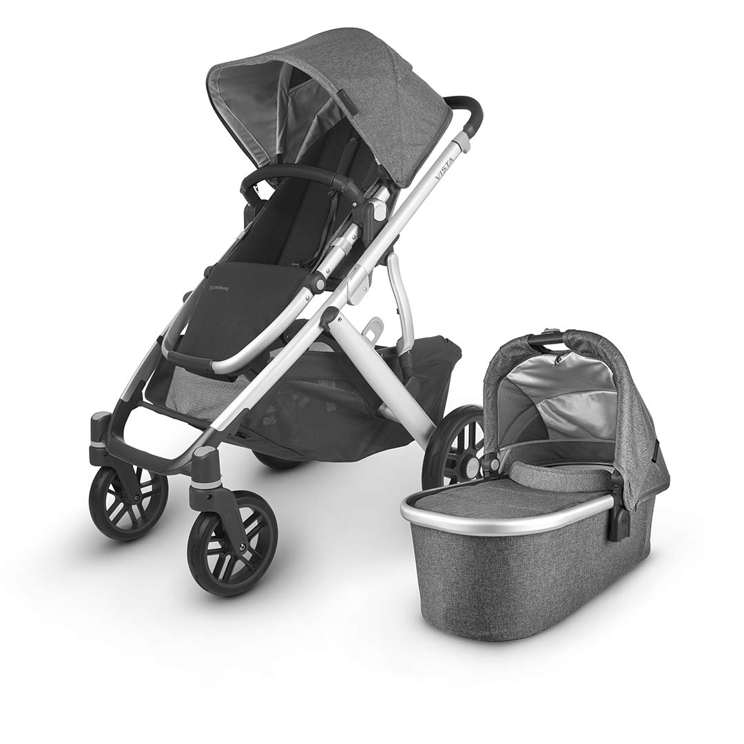 UPPAbaby VISTA Cloud T Travel System - Jordan-Travel Systems-No Base-1x Carrycot | Natural Baby Shower