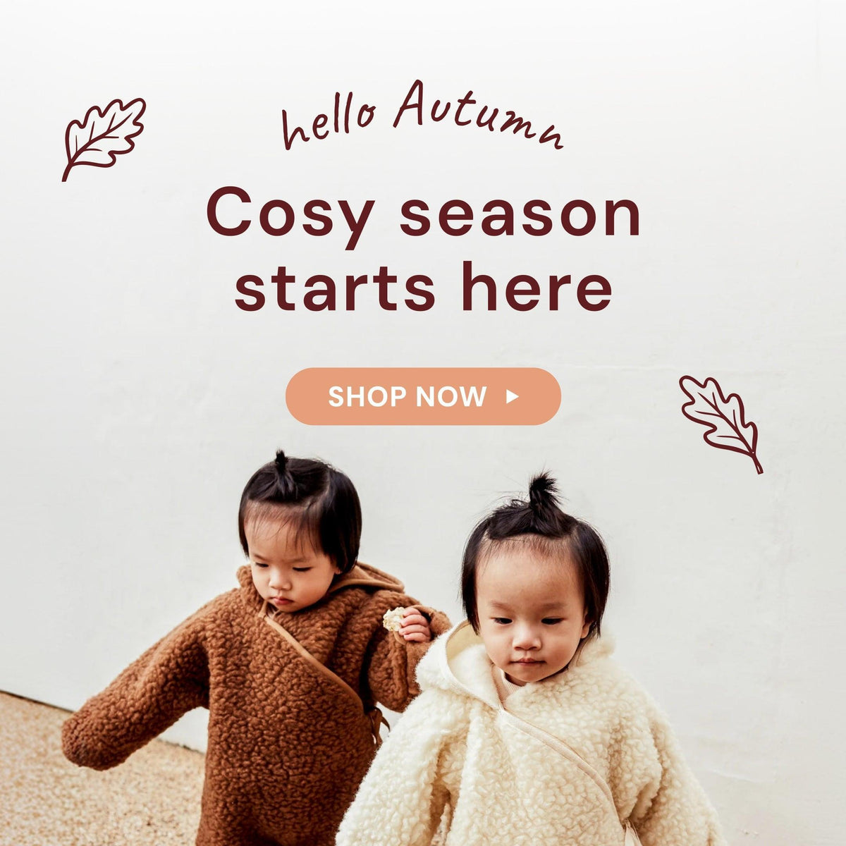 Autumn Winter Shop 2026 Homepage Banner