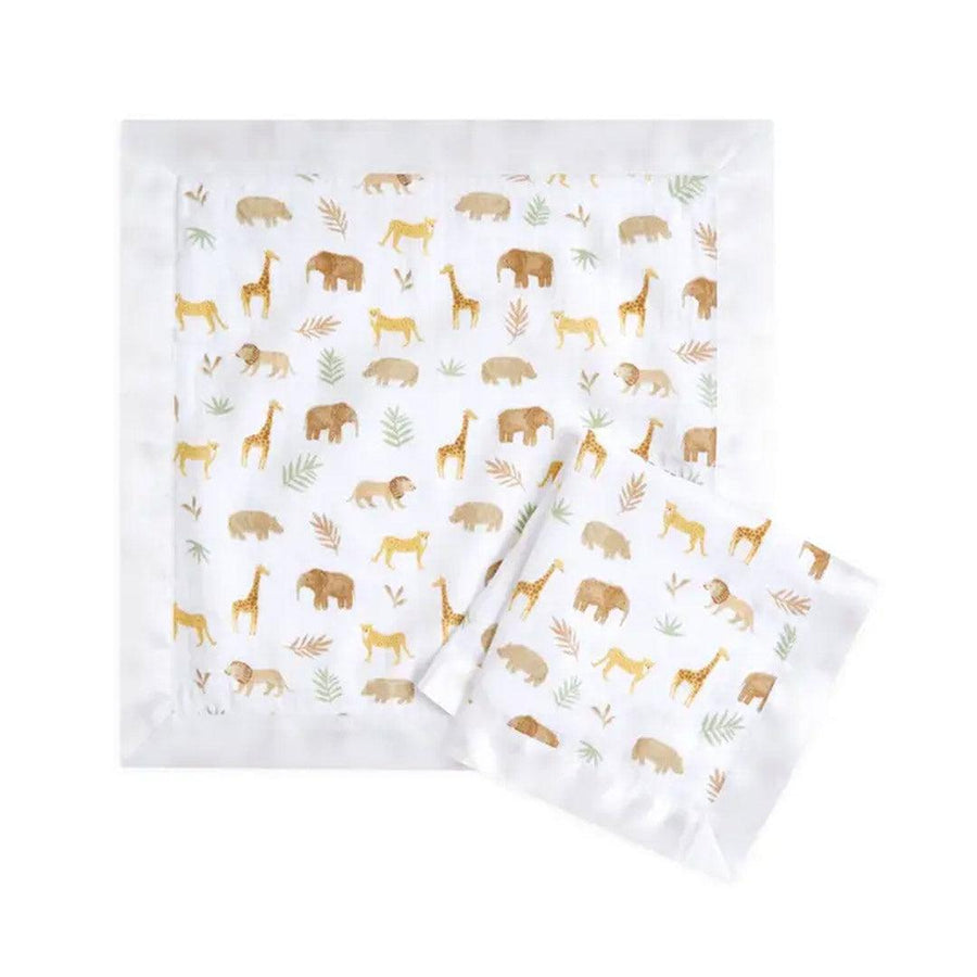 aden + anais Essentials Cotton Muslin Security Blankets - 2 Pack - Tanzania-Blankets-Tanzania- | Natural Baby Shower