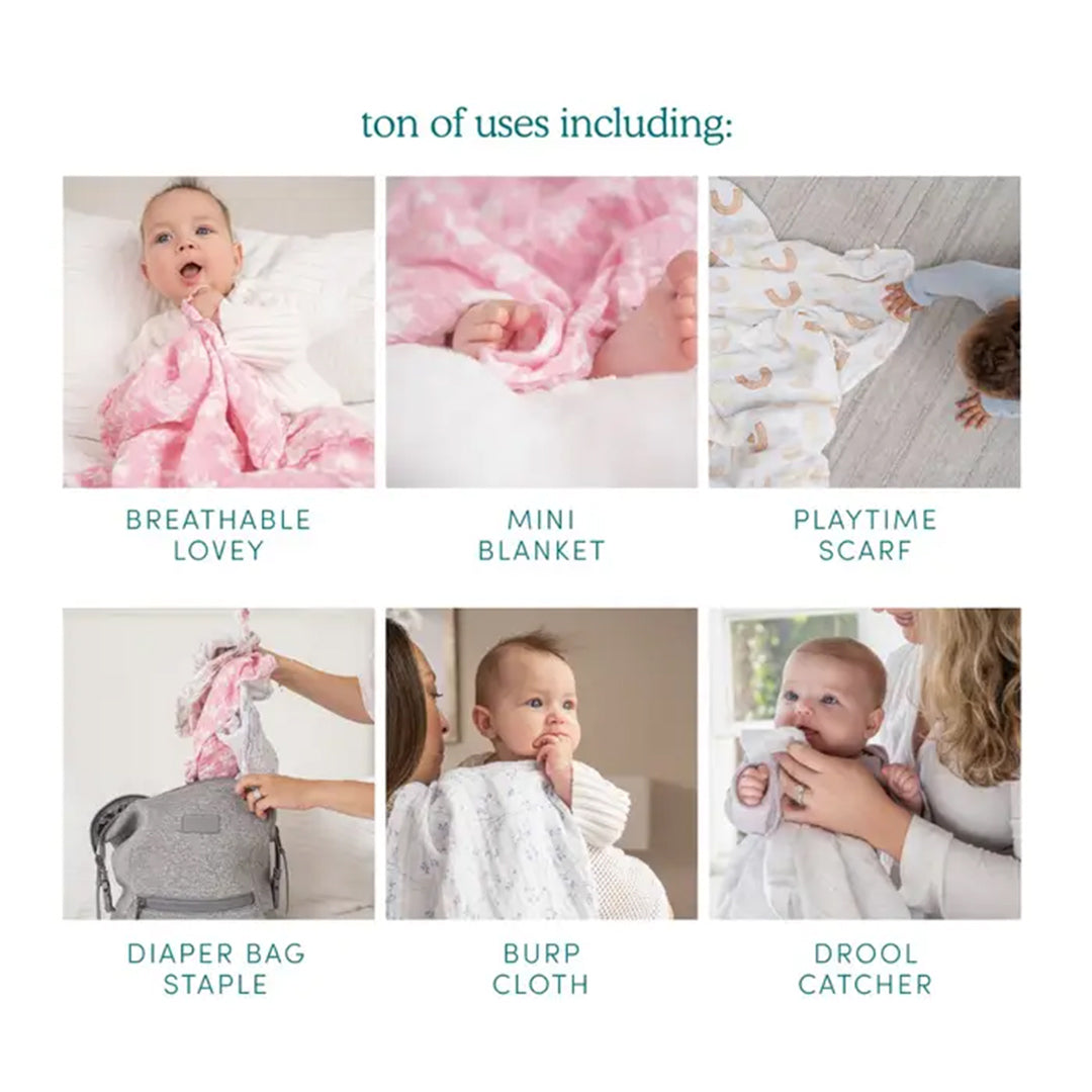 aden + anais Essentials Cotton Muslin Squares - 5 Pack - Tanzania