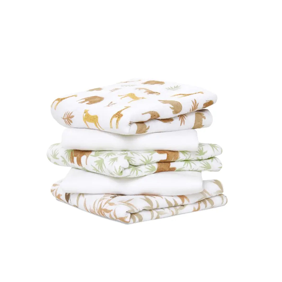 aden + anais Essentials Cotton Muslin Squares - 5 Pack - Tanzania