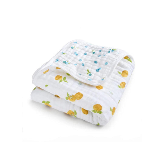 aden + anais Organic Cotton Dream Blanket - Fresh Fruit-Blankets-Fresh Fruit- | Natural Baby Shower