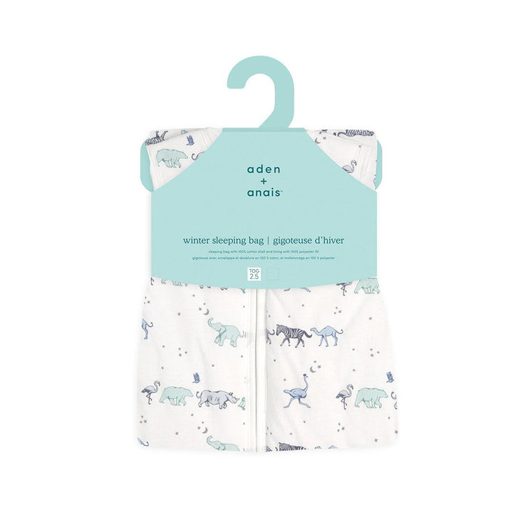 aden + anais Winter Sleeping Bag 2.5 TOG - Rising Star-Sleeping Bags-Rising Star-0-6m | Natural Baby Shower