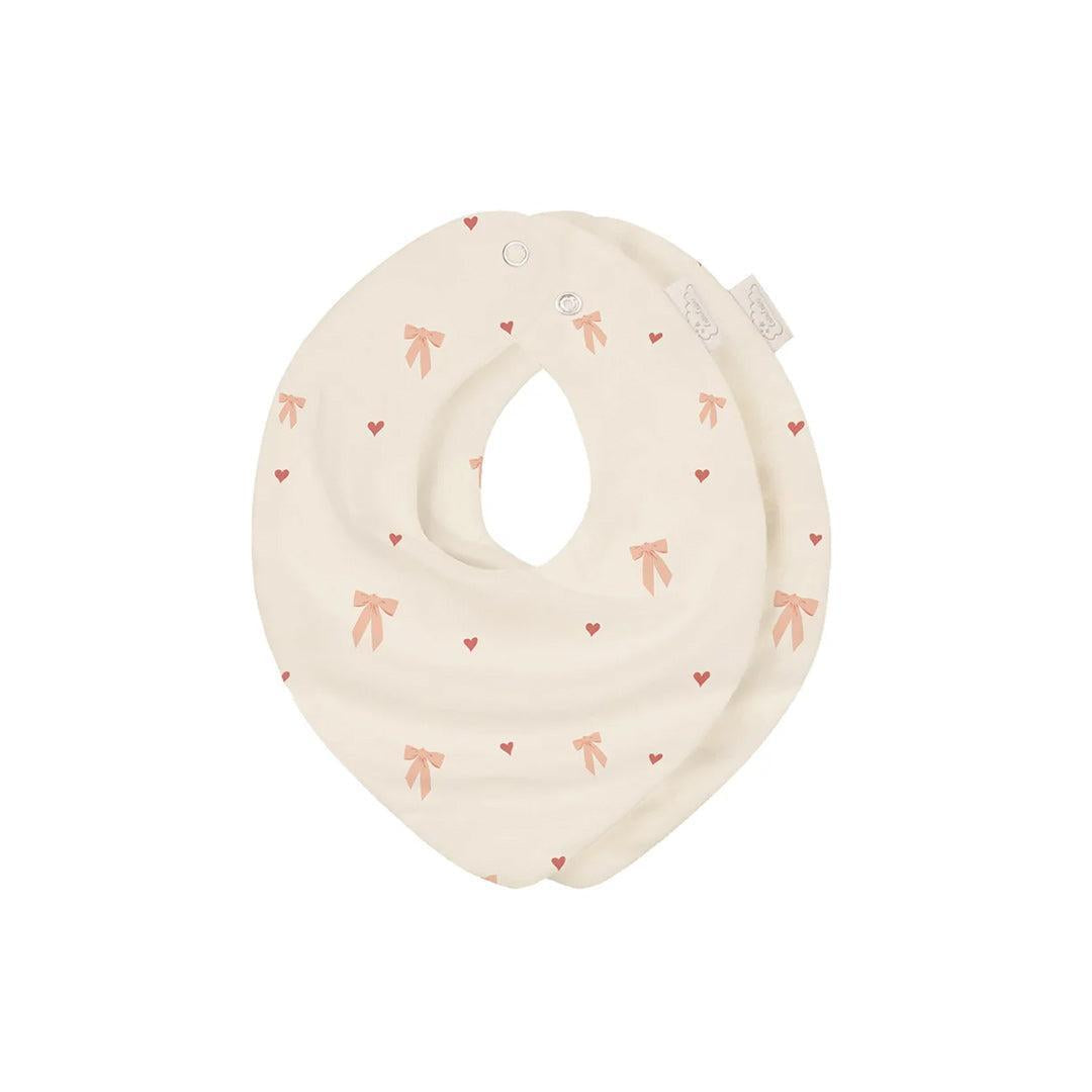 Cam Cam Copenhagen Bandana Bib Jersey 2-Pack - Bows-Bibs-Bows- | Natural Baby Shower