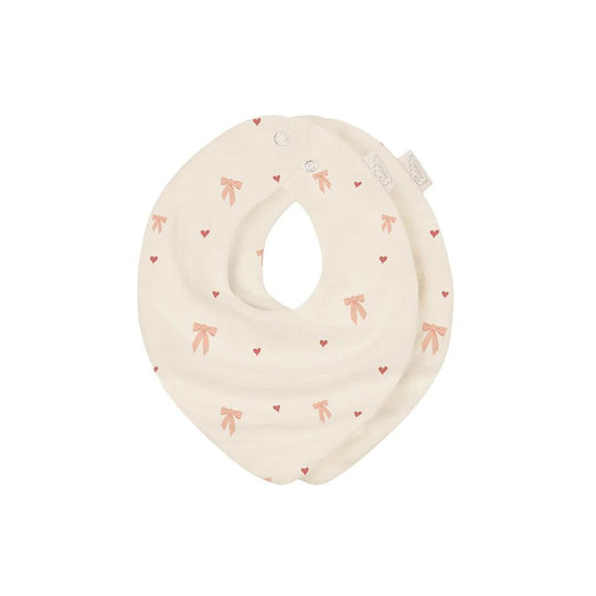 Cam Cam Copenhagen Bandana Bib Jersey 2-Pack - Bows-Bibs-Bows- | Natural Baby Shower