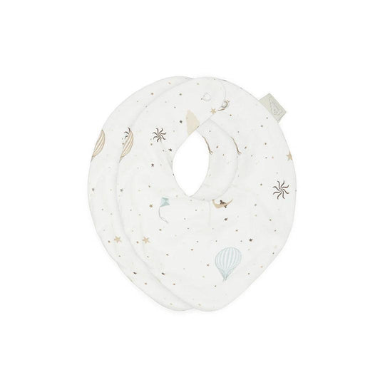 Cam Cam Copenhagen Bandana Bib Jersey 2-Pack - Dreamland-Bibs-Dreamland- | Natural Baby Shower