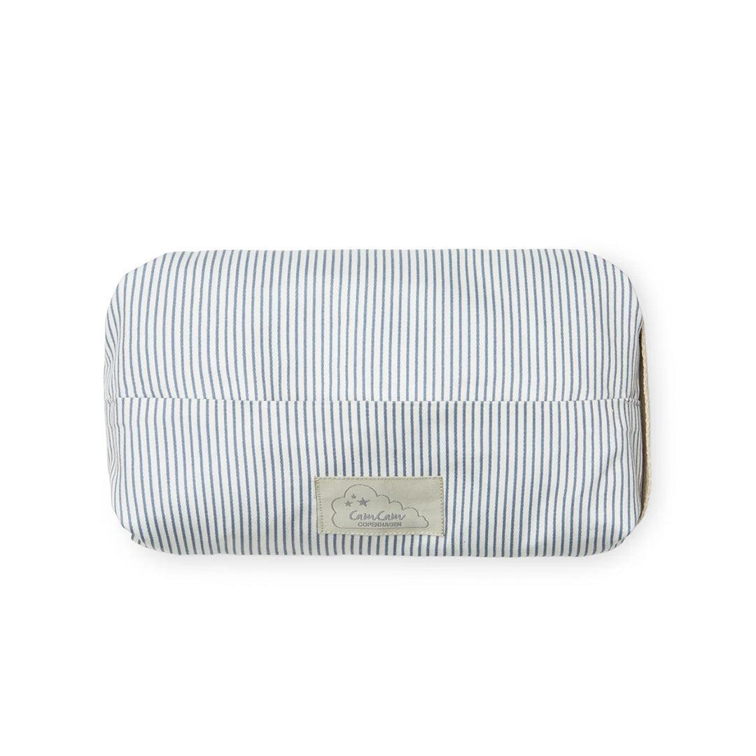 Cam Cam Copenhagen Wet Wipe Cover - Classic Stripes Blue-Wet Wipe Covers-Classic Stripes Blue- | Natural Baby Shower