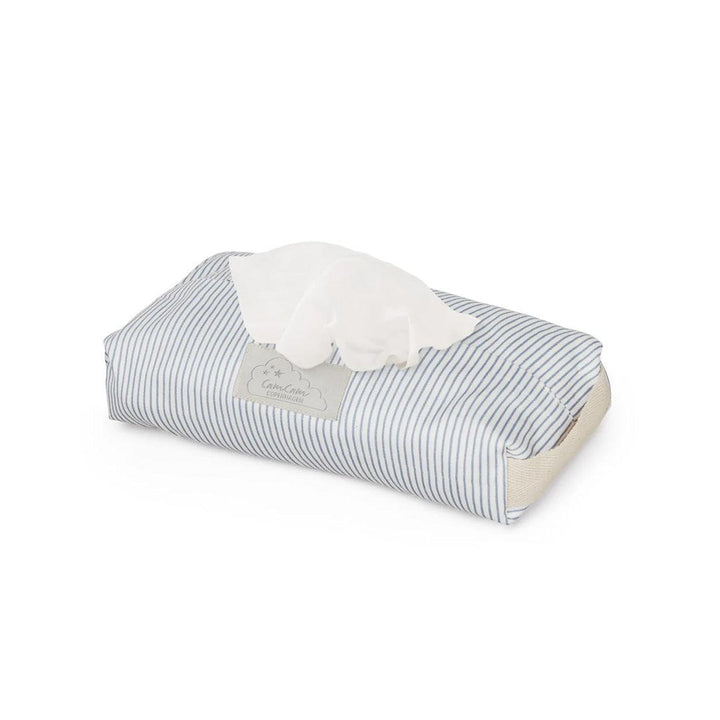 Cam Cam Copenhagen Wet Wipe Cover - Classic Stripes Blue-Wet Wipe Covers-Classic Stripes Blue- | Natural Baby Shower