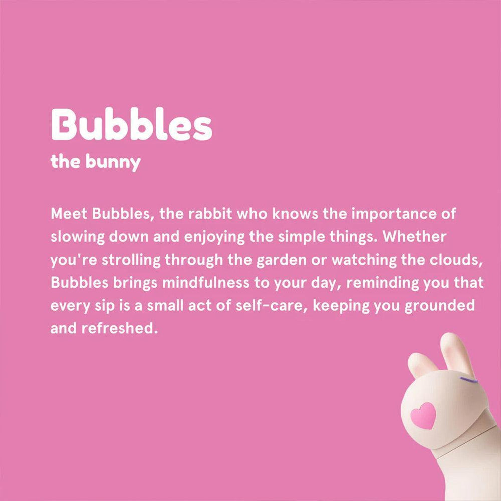 Asobu Bunny Bestie Animal Bottle-Drinking Bottles-Bubbles The Bunny-1 | Natural Baby Shower