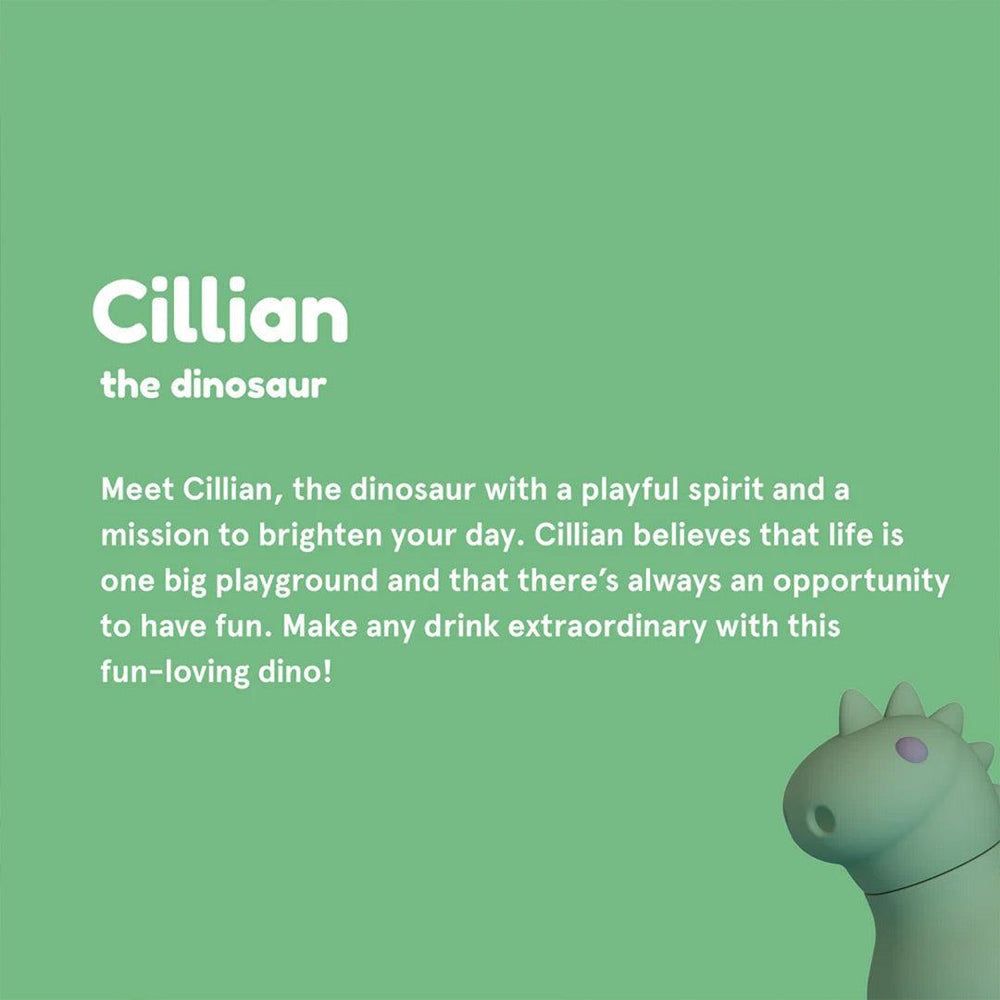 Asobu Dinosaur Bestie Animal Bottle-Drinking Bottles-Cillian The Dinosaur-1 | Natural Baby Shower
