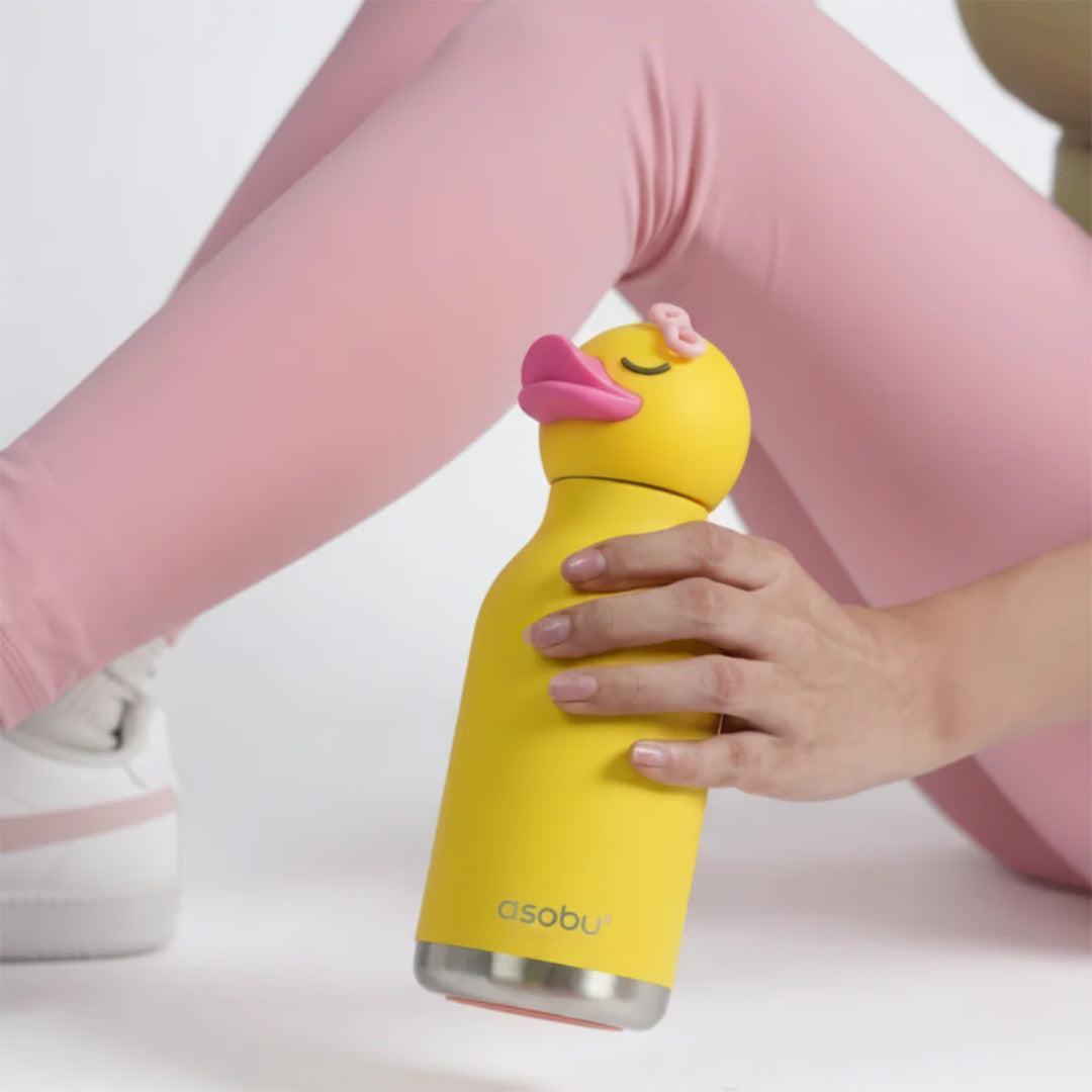Asobu Ducky Bestie Animal Bottle-Drinking Bottles-Bryn The Duck-1 | Natural Baby Shower