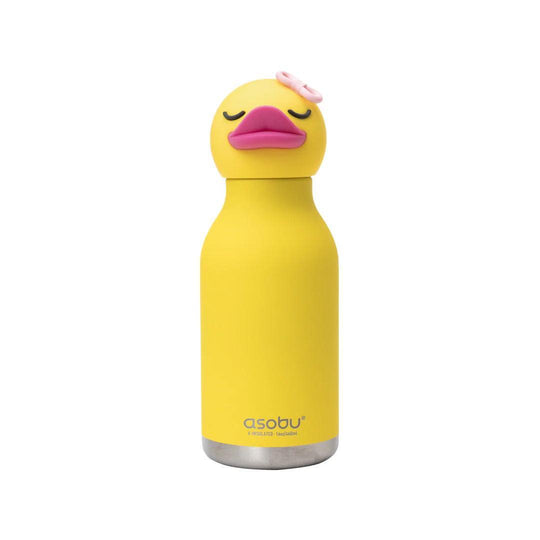 Asobu Ducky Bestie Animal Bottle-Drinking Bottles-Bryn The Duck-1 | Natural Baby Shower