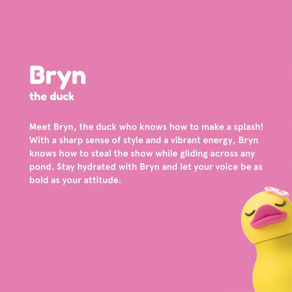 Asobu Ducky Bestie Animal Bottle-Drinking Bottles-Bryn The Duck-1 | Natural Baby Shower