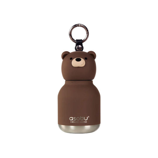 Asobu Mini Bear Bestie Bottle-Drinking Bottles-Mini Honey The Brown Bear-1 | Natural Baby Shower
