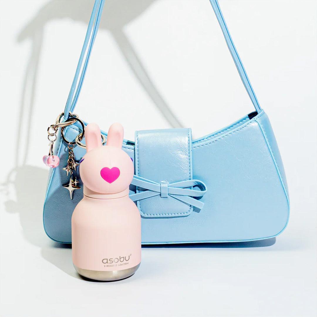 Asobu Mini Bunny Bestie Bottle-Drinking Bottles-Mini Bubbles The Bunny-1 | Natural Baby Shower
