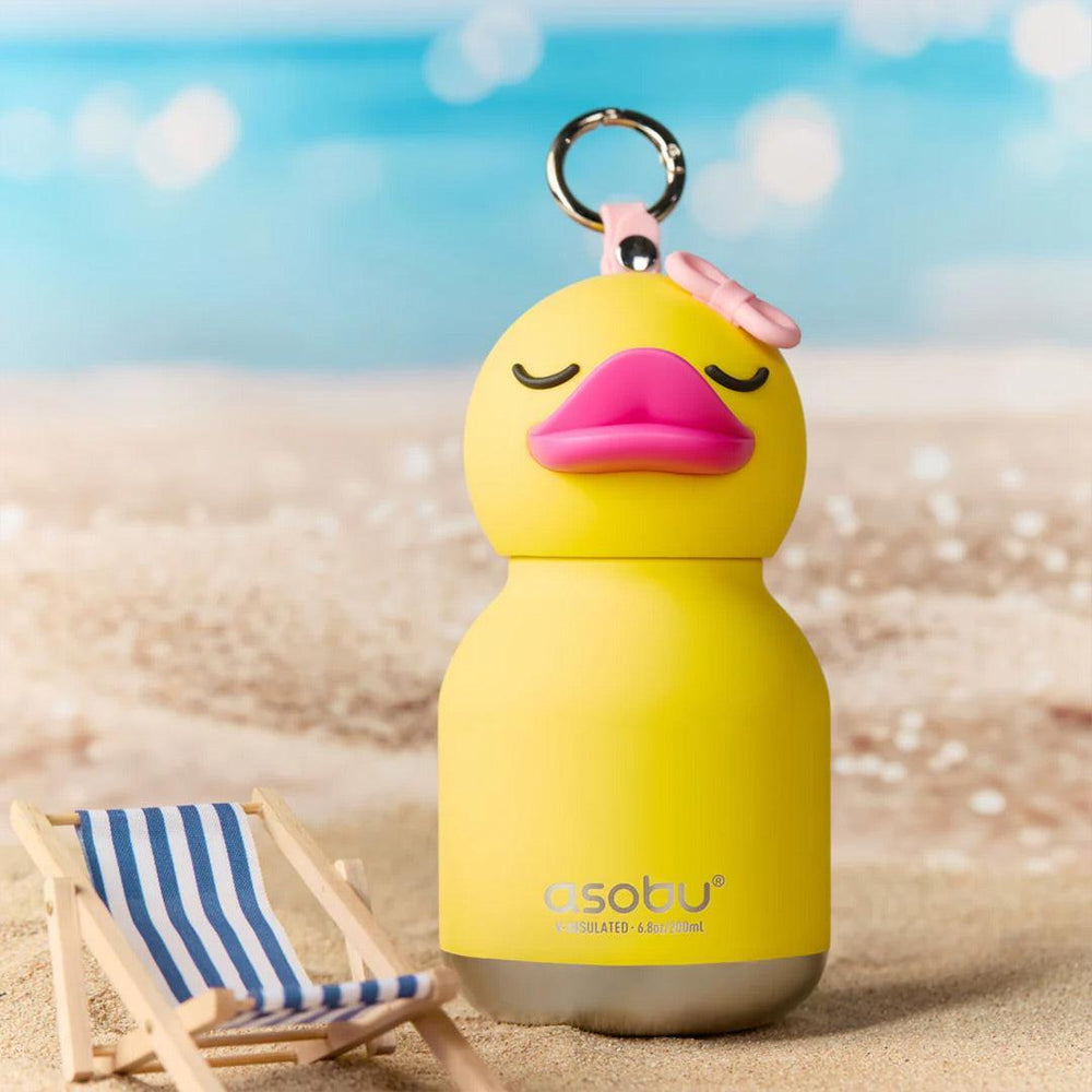 Asobu Mini Duck Bestie Bottle-Drinking Bottles-Mini Bryn The Duck-1 | Natural Baby Shower