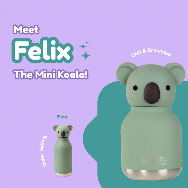 Asobu Mini Bestie Bottle - Koala-Drinking Bottles-Koala-One Size | Natural Baby Shower