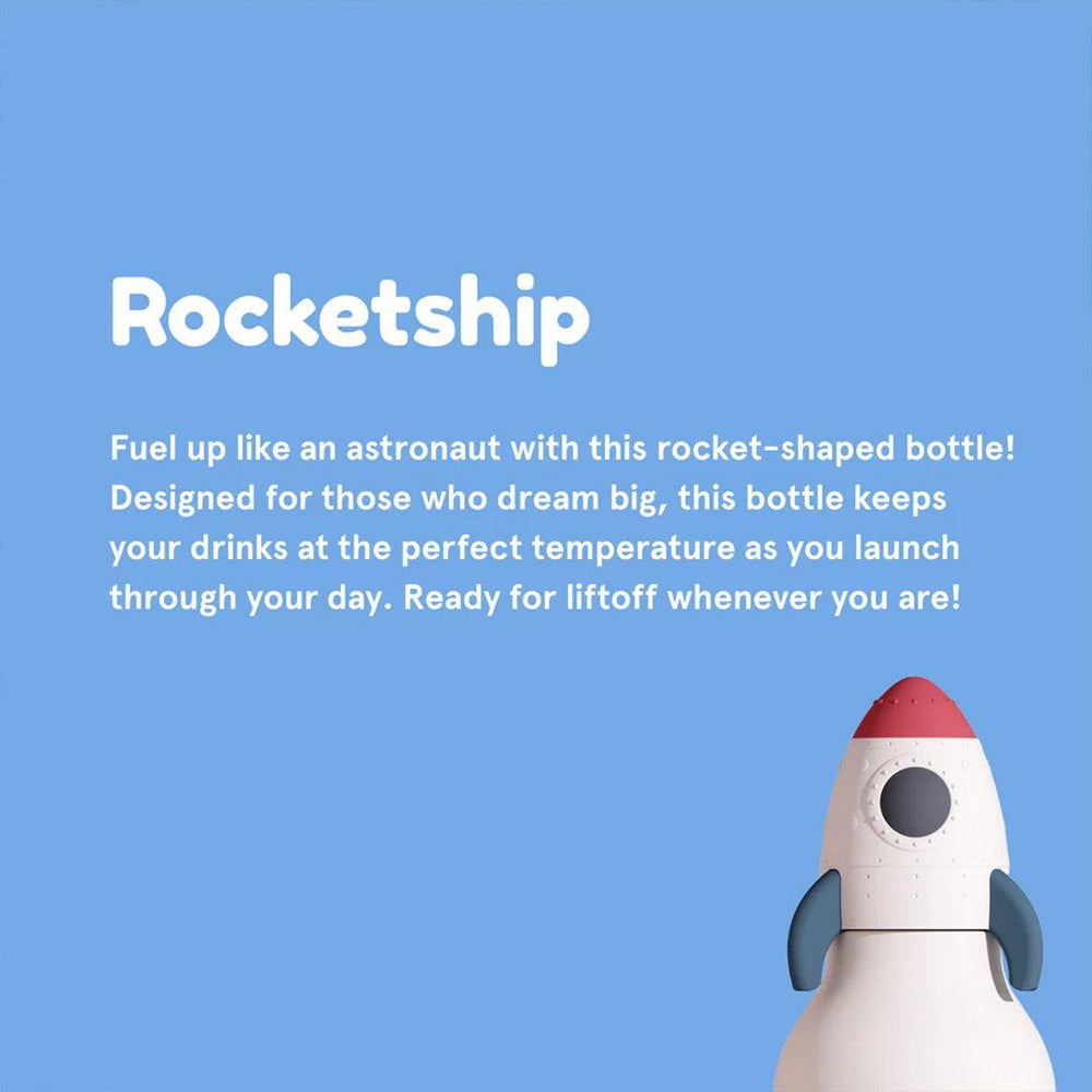 Asobu Rocketship Bestie Animal Bottle-Drinking Bottles-Rocketship-1 | Natural Baby Shower