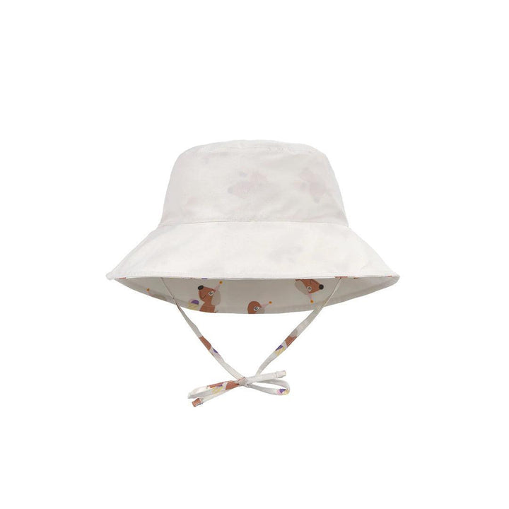Lassig Sun Protection Bucket Hat - Ice Cream/Dog - Sea Salt-Hats-Sea Salt-3-6m | Natural Baby Shower