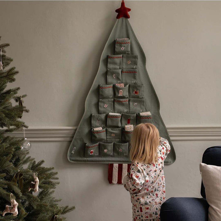 Avery Row Advent Calendar - Festive Forest Tree-Seasonal Decorations-Festive Forest Tree- | Natural Baby Shower