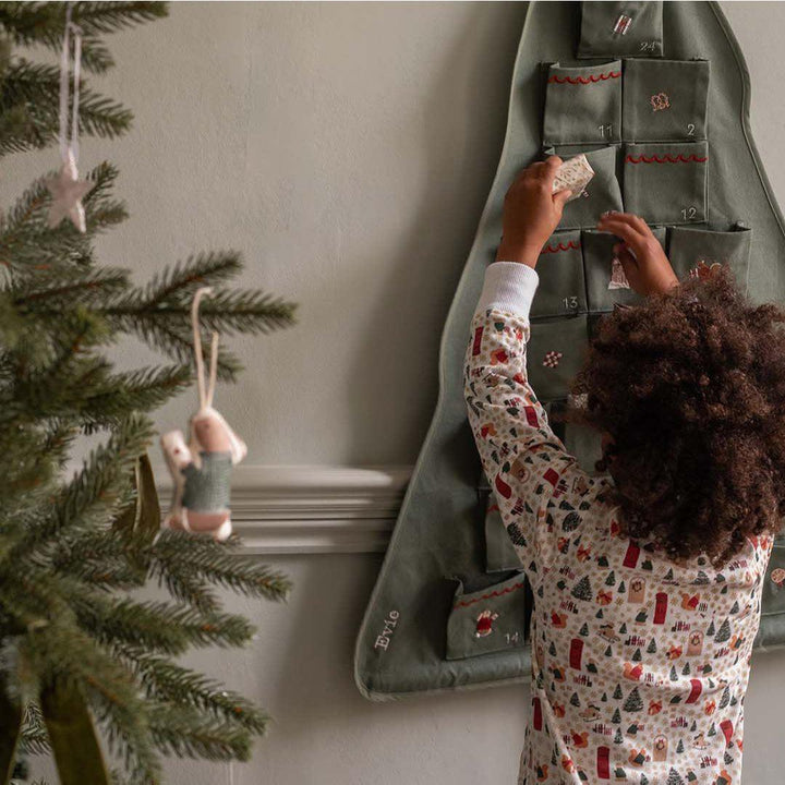 Avery Row Advent Calendar - Festive Forest Tree-Seasonal Decorations-Festive Forest Tree- | Natural Baby Shower