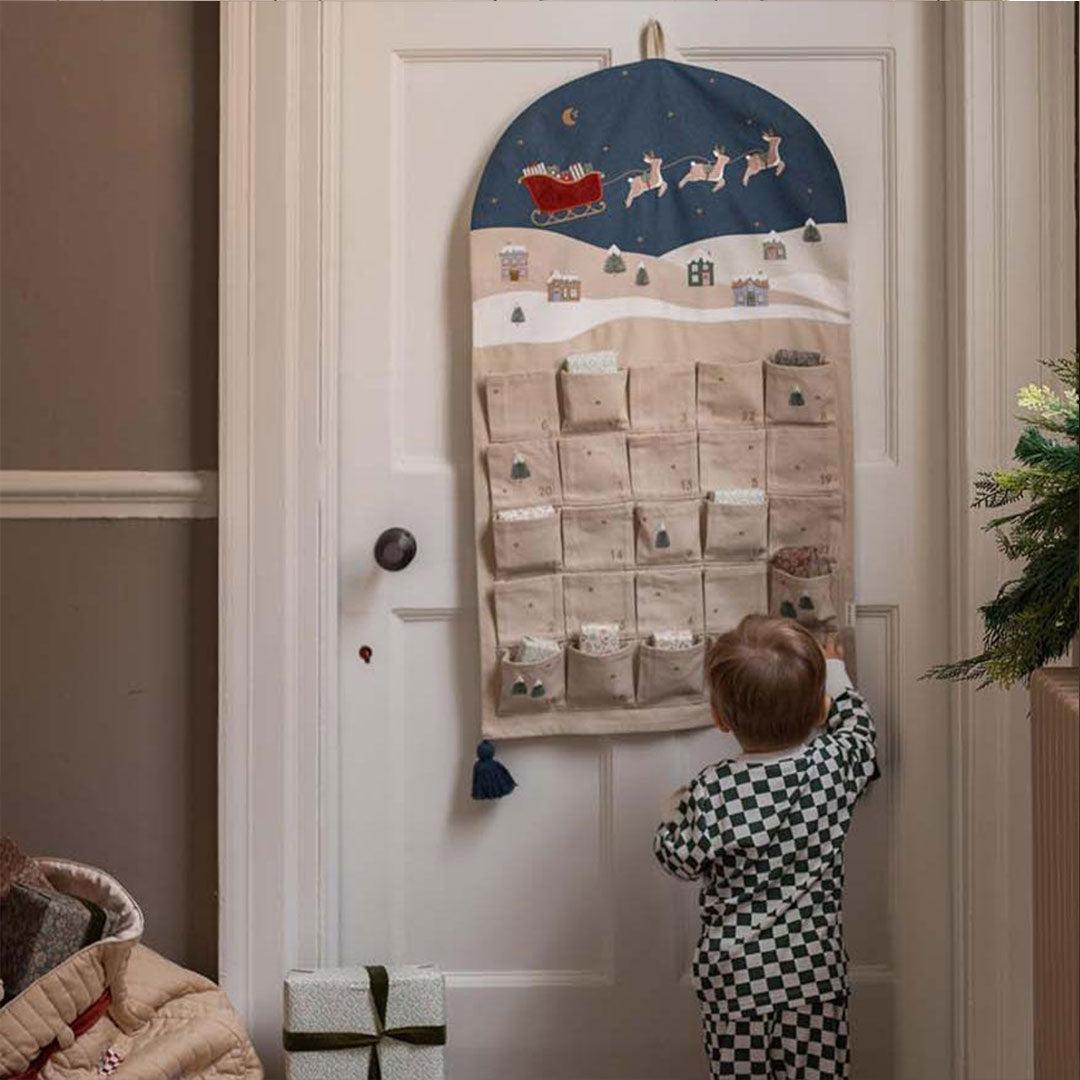 Avery Row Advent Calendar - Starry Night-Seasonal Decorations-Starry Night- | Natural Baby Shower