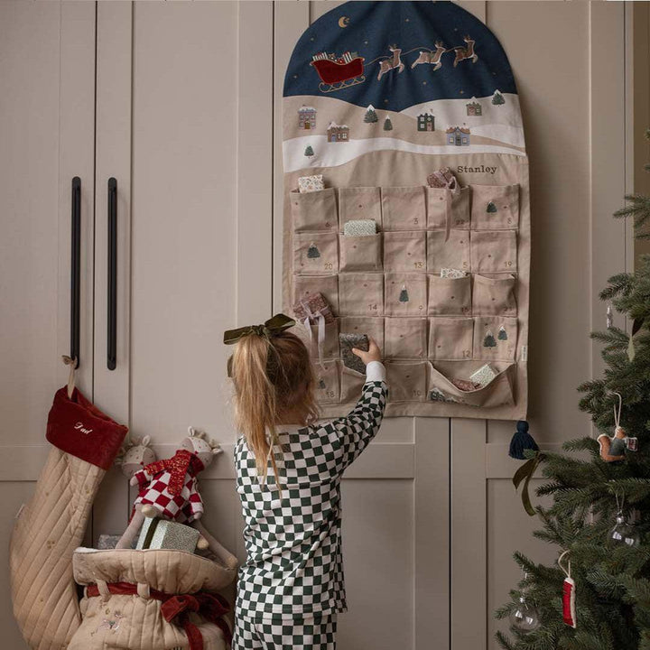 Avery Row Advent Calendar - Starry Night-Seasonal Decorations-Starry Night- | Natural Baby Shower