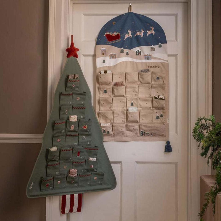 Avery Row Advent Calendar - Starry Night-Seasonal Decorations-Starry Night- | Natural Baby Shower