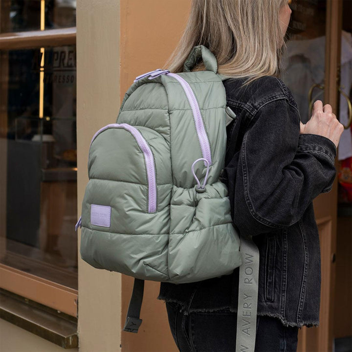 Avery Row Changing Backpack - Olive Green-Changing Bags-Olive Green- | Natural Baby Shower