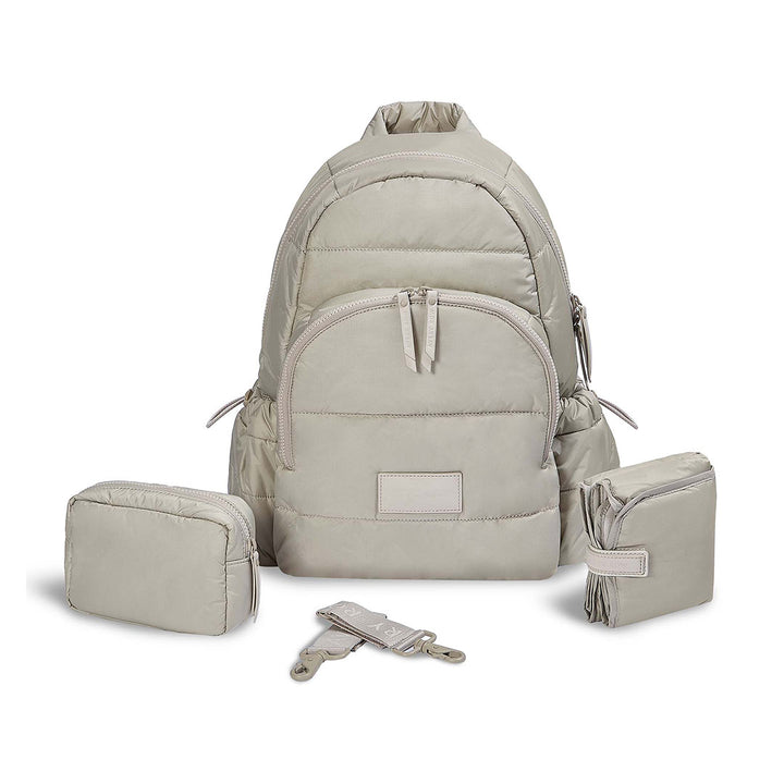 Avery Row Changing Backpack - Oyster-Changing Bags-Oyster- | Natural Baby Shower