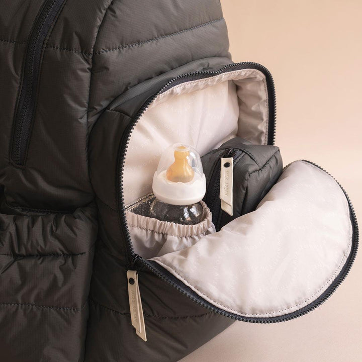 Avery Row Changing Backpack - Soft Black-Changing Bags-Soft Black- | Natural Baby Shower