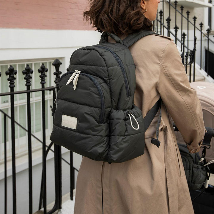 Avery Row Changing Backpack - Soft Black-Changing Bags-Soft Black- | Natural Baby Shower