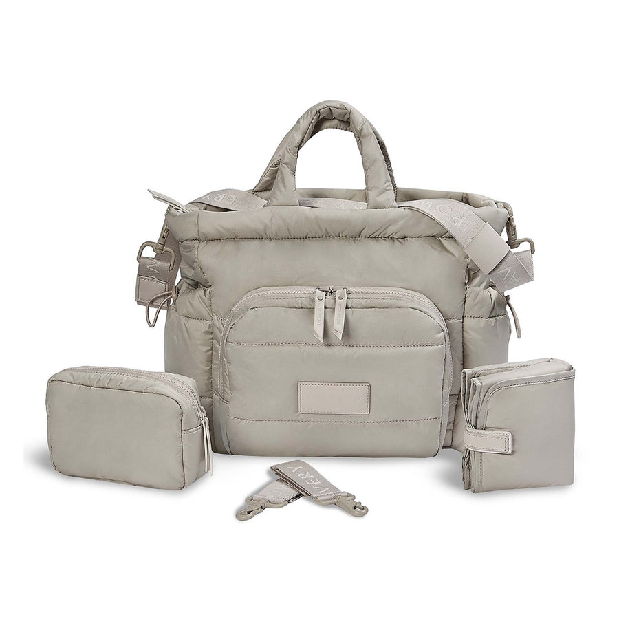 Avery Row Changing Tote Bag - Oyster-Changing Bags-Oyster- | Natural Baby Shower