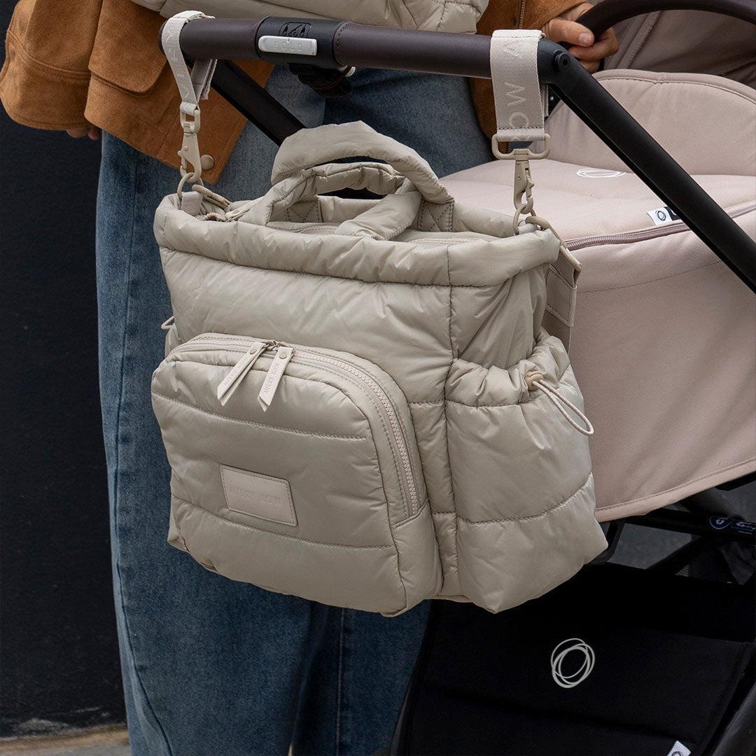 Avery Row Changing Tote Bag - Oyster-Changing Bags-Oyster- | Natural Baby Shower