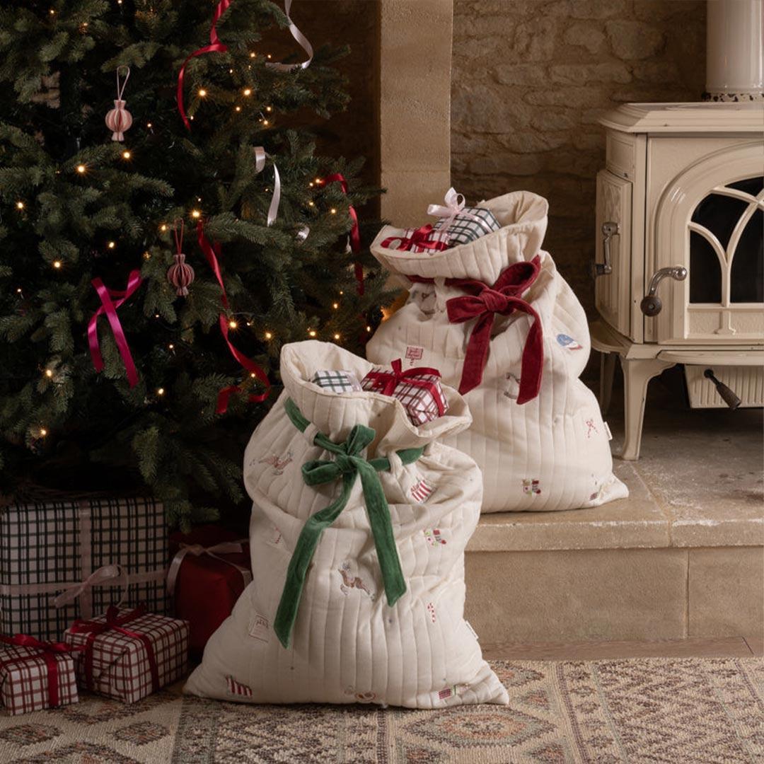 Avery Row Christmas Present Sack - Christmas Morning-Seasonal Decorations-Christmas Morning-One Size | Natural Baby Shower