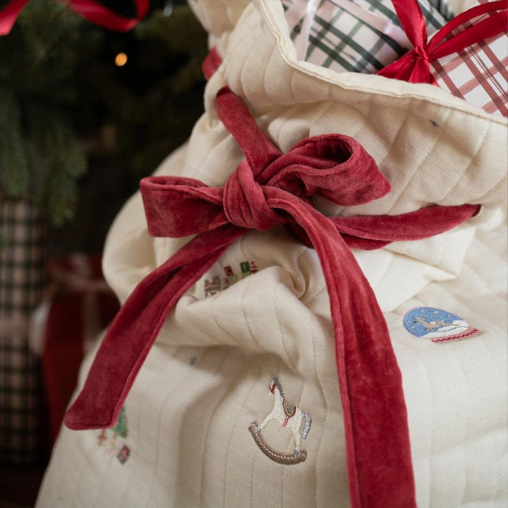 Avery Row Christmas Present Sack - Christmas Morning-Seasonal Decorations-Christmas Morning-One Size | Natural Baby Shower