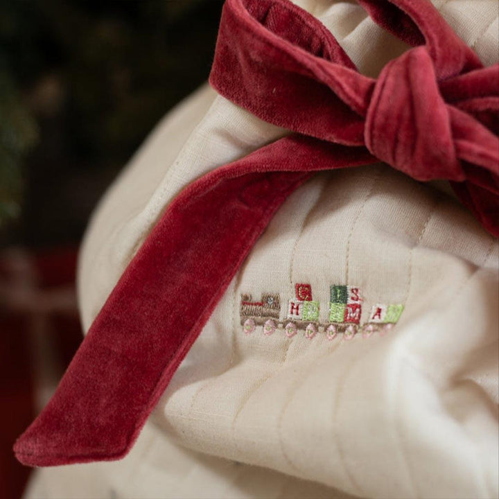 Avery Row Christmas Present Sack - Christmas Morning-Seasonal Decorations-Christmas Morning-One Size | Natural Baby Shower