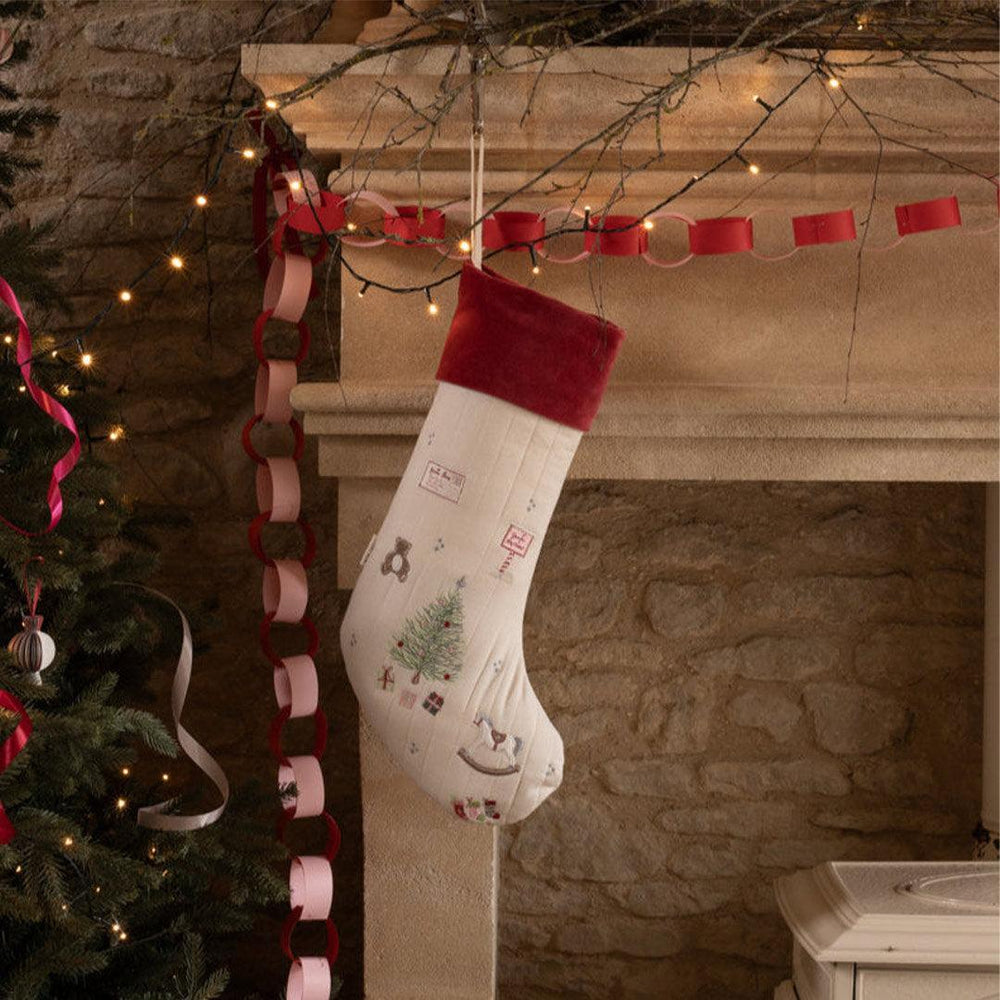 Avery Row Christmas Stocking - Christmas Morning-Seasonal Decorations-Christmas Morning-One Size | Natural Baby Shower