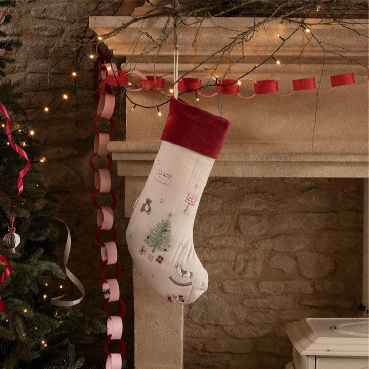 Avery Row Christmas Stocking - Christmas Morning-Seasonal Decorations-Christmas Morning-One Size | Natural Baby Shower