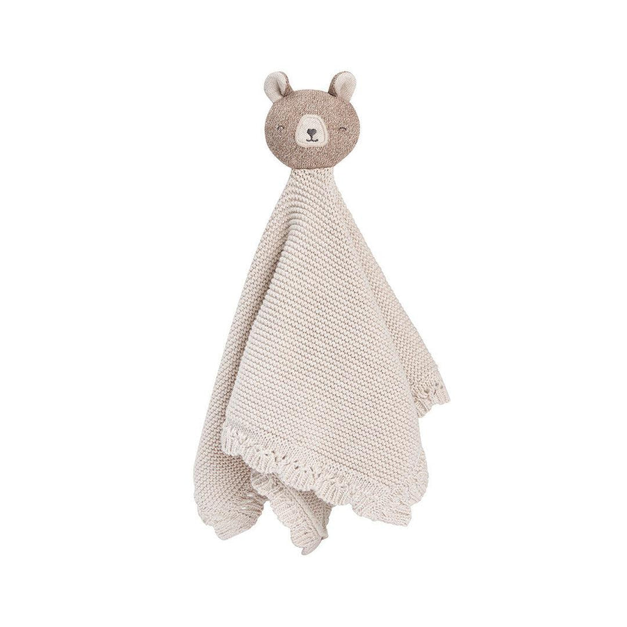 Avery Row Cuddle Cloth - Brown Bear-Comforters-Brown Bear- | Natural Baby Shower