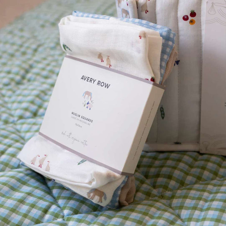 Avery Row Essentials New Baby Gift Set - Little Farm-Clothing Sets-Little Farm- | Natural Baby Shower