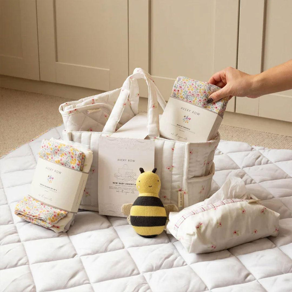 Avery Row Essentials New Baby Gift Set - Wildflower Garden-Clothing Sets-Wildflower Garden- | Natural Baby Shower