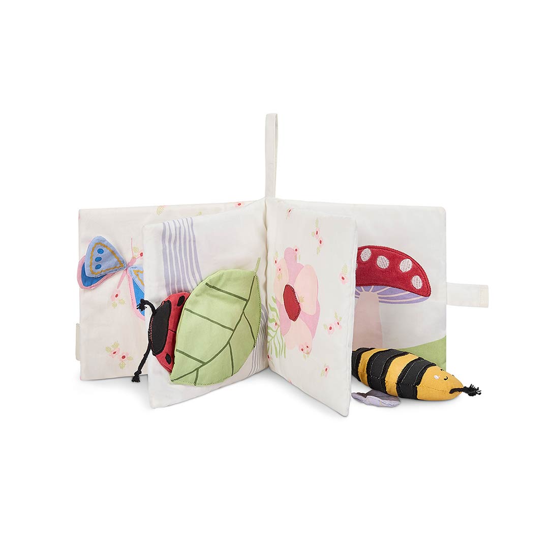 Avery Row Fabric Baby Book - Wildflower Garden-Books-Wildflower Garden- | Natural Baby Shower
