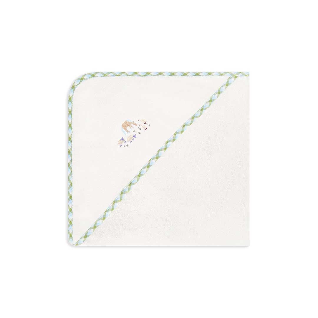 Avery Row Hooded Baby Towel - Little Farm-Bath Towels-Little Farm- | Natural Baby Shower