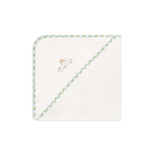 Avery Row Hooded Baby Towel - Little Farm-Bath Towels-Little Farm- | Natural Baby Shower